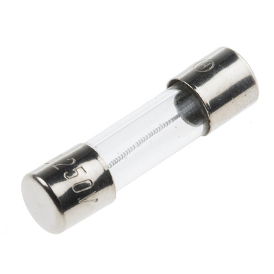 RS PRO 100mA T Glass Cartridge Fuse, 5 x 20mm