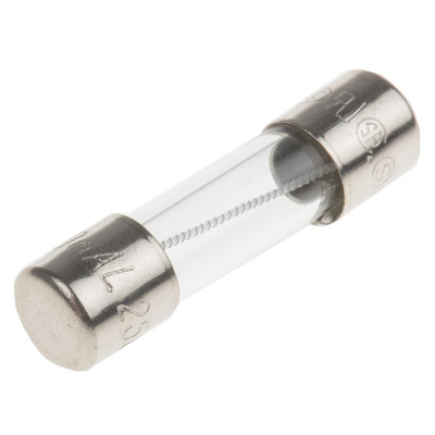 RS PRO 160mA T Glass Cartridge Fuse, 5 x 20mm
