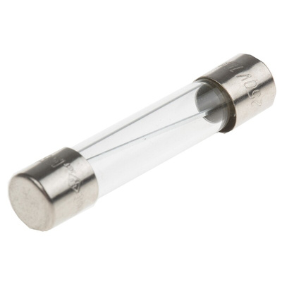 RS PRO 10A F Glass Cartridge Fuse, 6.3 x 32mm