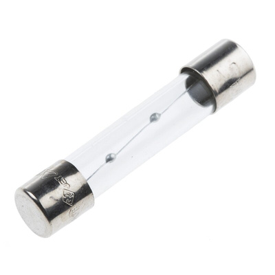 RS PRO 5A T Glass Cartridge Fuse, 6.3 x 32mm