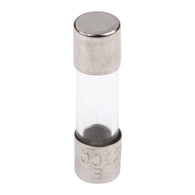 RS PRO 500mA F Glass Cartridge Fuse, 5 x 20mm