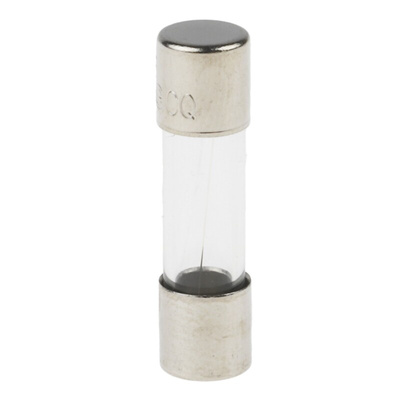 RS PRO 3A F Glass Cartridge Fuse, 5 x 20mm