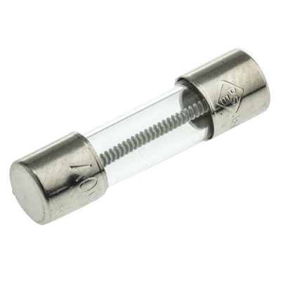 RS PRO 2A T Glass Cartridge Fuse, 5 x 20mm
