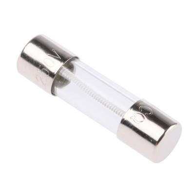 RS PRO 1A T Glass Cartridge Fuse, 5 x 20mm