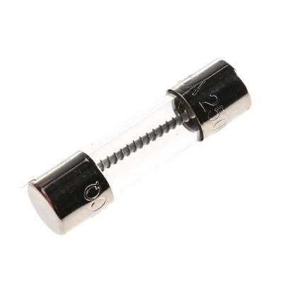 RS PRO 1.6A T Glass Cartridge Fuse, 5 x 20mm