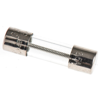 RS PRO 2.5A T Glass Cartridge Fuse, 5 x 20mm