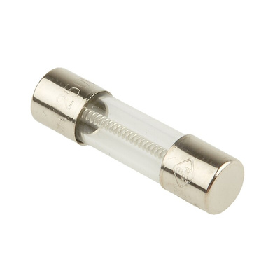 RS PRO 3A T Glass Cartridge Fuse, 5 x 20mm