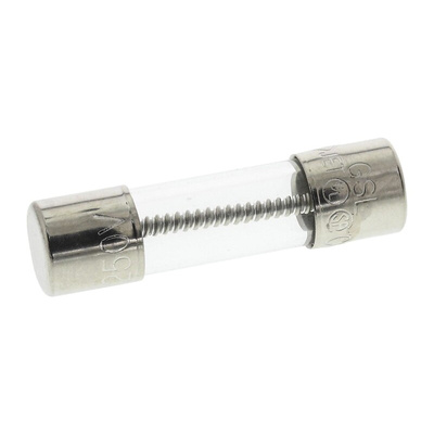RS PRO 5A T Glass Cartridge Fuse, 5 x 20mm
