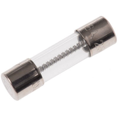 RS PRO 8A T Glass Cartridge Fuse, 5 x 20mm