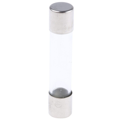 RS PRO 500mA F Glass Cartridge Fuse, 6.3 x 32mm