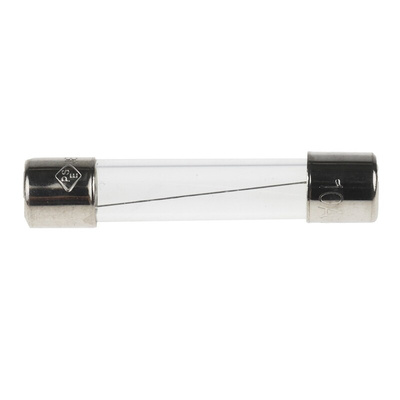 RS PRO 10A F Glass Cartridge Fuse, 6.3 x 32mm