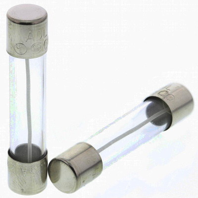 RS PRO 250mA T Glass Cartridge Fuse, 6.3 x 32mm