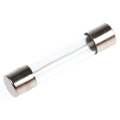 RS PRO 500mA T Glass Cartridge Fuse, 6.3 x 32mm