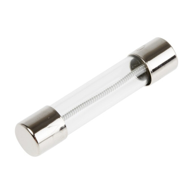 RS PRO 2A T Glass Cartridge Fuse, 6.3 x 32mm