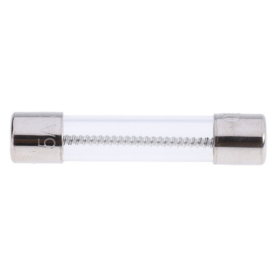 RS PRO 5A T Glass Cartridge Fuse, 6.3 x 32mm