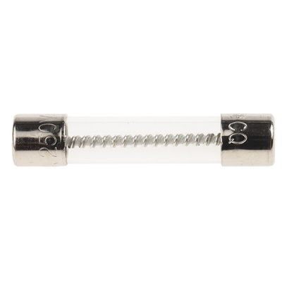 RS PRO 10A T Glass Cartridge Fuse, 6.3 x 32mm