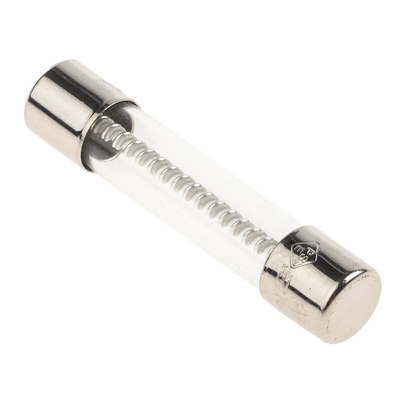 RS PRO 10A T Glass Cartridge Fuse, 6.3 x 32mm