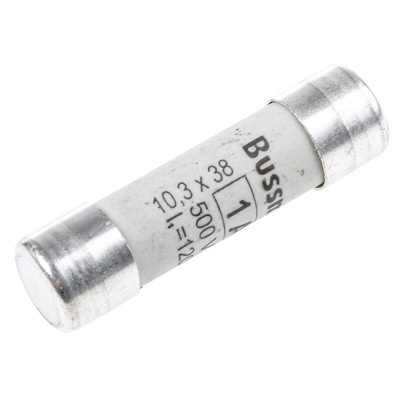Eaton 1A Ceramic Cartridge Fuse, 10 x 38mm