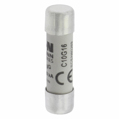 Eaton 16A Ceramic Cartridge Fuse, 10 x 38mm