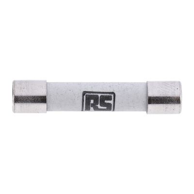 RS PRO 500mA FF Ceramic Cartridge Fuse, 6.3 x 32mm