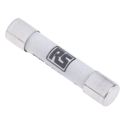 RS PRO 500mA FF Ceramic Cartridge Fuse, 6.3 x 32mm