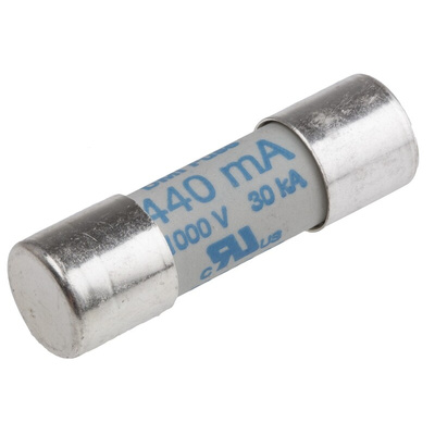 SIBA 440mA Ceramic Cartridge Fuse, 10 x 35mm