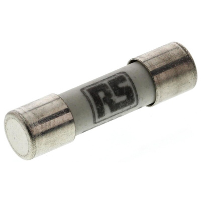 RS PRO 630mA FF Ceramic Cartridge Fuse, 5 x 20mm