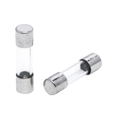 Schurter 100mA F Glass Cartridge Fuse, 5 x 20mm