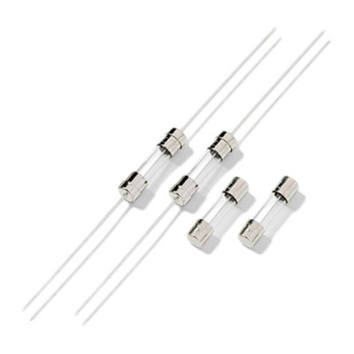 Littelfuse 4A T Glass Cartridge Fuse, 5 x 20mm