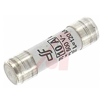 Altech 10A T Ceramic Cartridge Fuse, 10 x 38mm