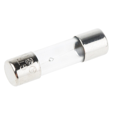 RS PRO 500mA T Glass Cartridge Fuse, 5 x 20mm