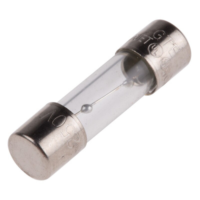 RS PRO 7A T Glass Cartridge Fuse, 5 x 20mm