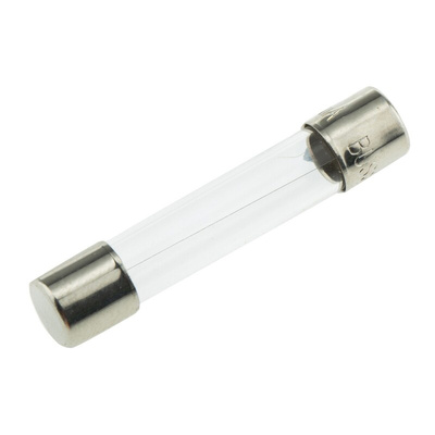 Eaton 250mA F Glass Cartridge Fuse, 6.3 x 32mm