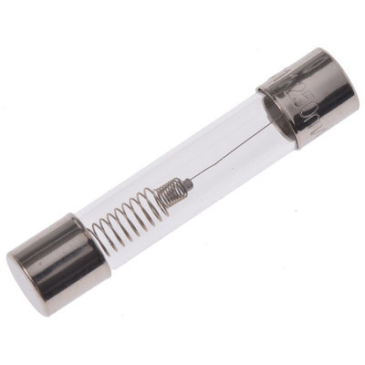 Eaton 250mA T Glass Cartridge Fuse, 6.3 x 32mm