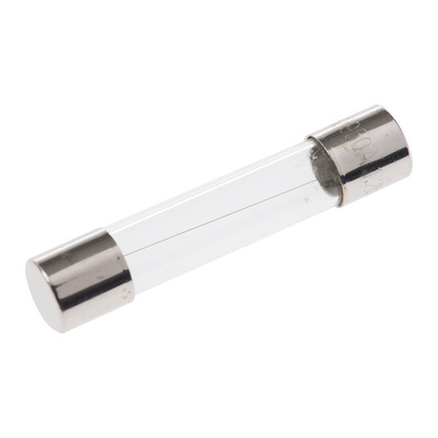 Eaton 1.25A F Glass Cartridge Fuse, 6.3 x 32mm