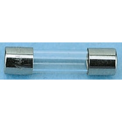 Schurter 1.6A F Glass Cartridge Fuse, 5 x 20mm