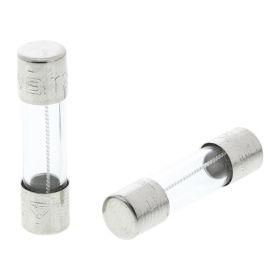 Schurter 250mA T Glass Cartridge Fuse, 5 x 20mm