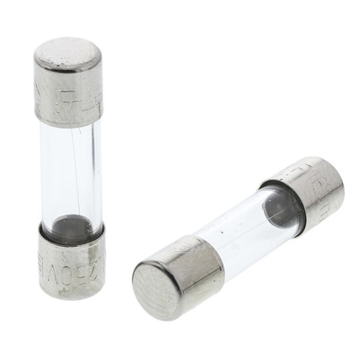 Schurter 160mA F Glass Cartridge Fuse, 5 x 20mm