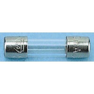 Schurter 630mA F Glass Cartridge Fuse, 5 x 20mm