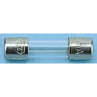 Schurter 6.3A F Glass Cartridge Fuse, 5 x 20mm