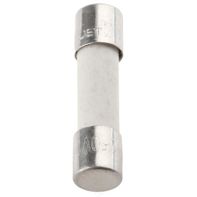 Schurter 2A F Ceramic Cartridge Fuse, 5 x 20mm