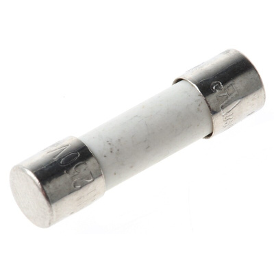 Schurter 6.3A F Ceramic Cartridge Fuse, 5 x 20mm