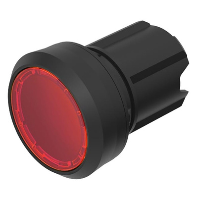 EAO Series 45 Red LED Actuator, IP20, IP40, IP66, IP67, IP69K, 22.3 (Dia.)mm, Panel Mount, 500V ac/dc