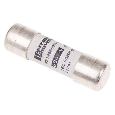 Mersen 10A Ceramic Cartridge Fuse, 14 x 51mm