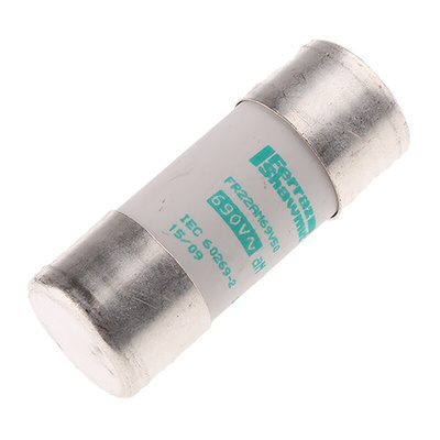 Mersen 50A Ceramic Cartridge Fuse, 22 x 58mm