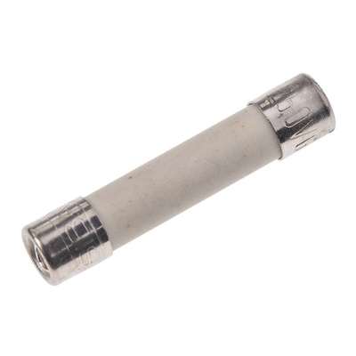 SIBA 4A F Ceramic Cartridge Fuse, 5 x 25mm