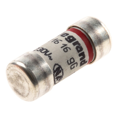 Legrand 16A F Ceramic Cartridge Fuse, 10 x 25mm