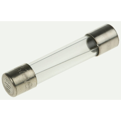 SIBA 6.3A T Glass Cartridge Fuse, 6.3 x 32mm