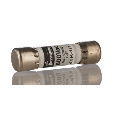 Eaton 100mA F Melamine Cartridge Fuse, 10 x 38mm