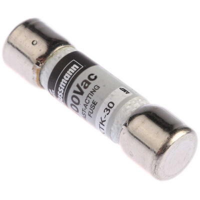 Eaton 30A F Melamine Cartridge Fuse, 10 x 38mm